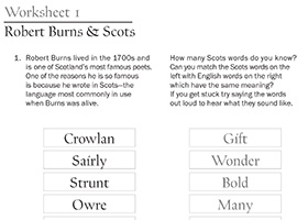 Burns-To-a-Louse-Worksheet